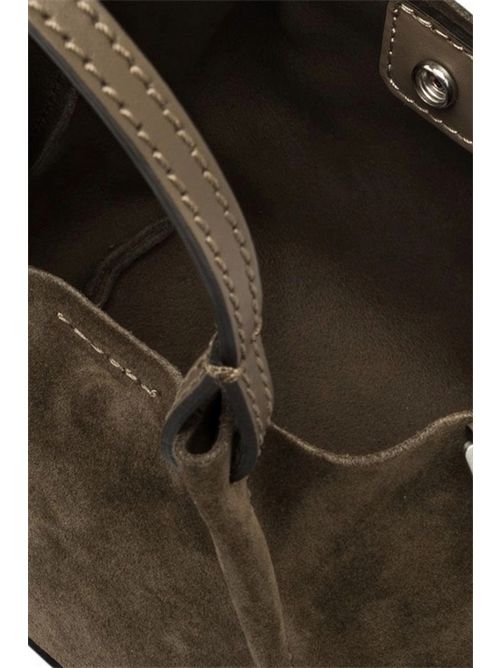 borsa donna dua media in camoscio marrone Gianni Chiarini | BS9779CM-PLMOKA